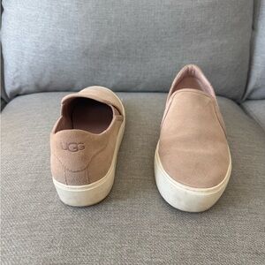 UGG Blush Canvas Slip-On Shoes